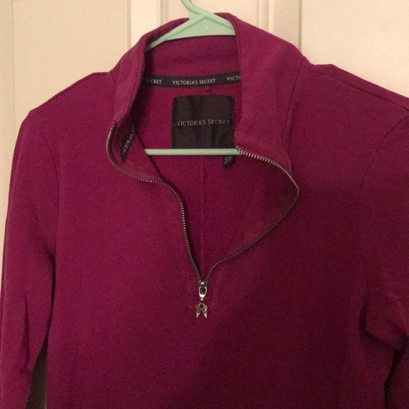 VICTORIA’S Secret quarter zip up with angel zip S - Picture 3 of 6